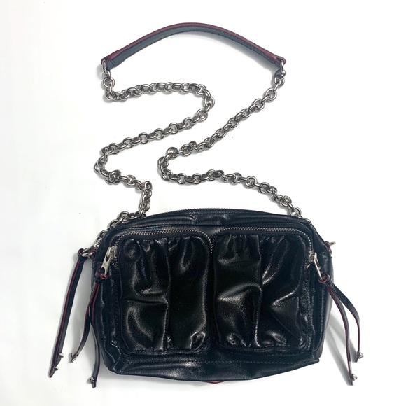 MZ Wallace Handbags - MZ WALLACE Penny Black Bedford Crossbody